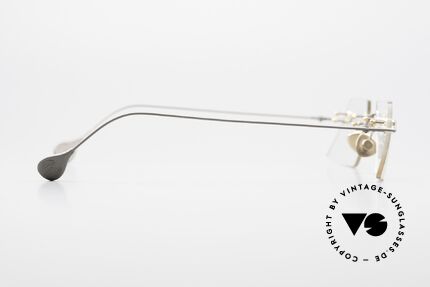 Paul Chiol 2001 Unique Rimless Eyeglass-Frame, Size: medium, Made for Men and Women