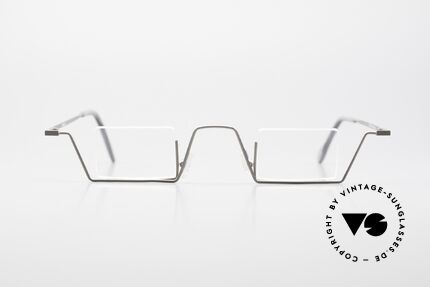 Kähler 13 Square Reading Frame Bauhaus, square, striking reading glasses, made in Germany, Made for Men and Women