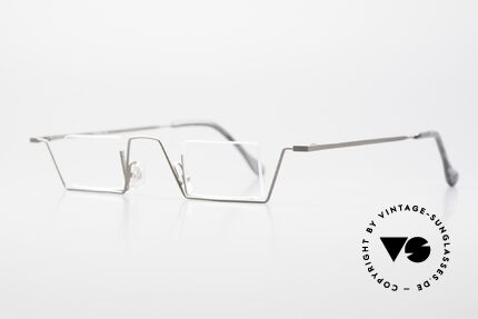 Kähler 13 Square Reading Frame Bauhaus, an unworn masterpiece with original DEMO lenses, Made for Men and Women