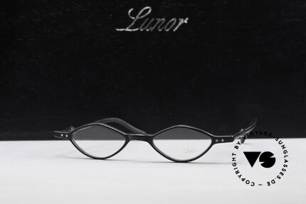 Lunor A44 Reading Glasses Acetate Frame, Size: small, Made for Men and Women