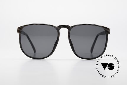 Christian Dior 2226 Monsieur 80's Optyl Shades, noble frame pattern in horn-black (Optyl material), Made for Men