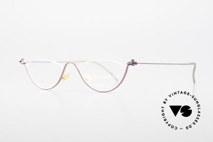 ProDesign No15 Gail Spence Reading Glasses, very interesting VINTAGE reading glasses from 1995, Made for Men and Women