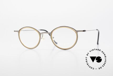ProDesign 7041 Unisex Panto Glasses 90s 2000s Details