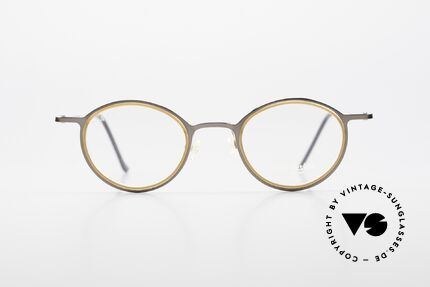 ProDesign 7041 Unisex Panto Glasses 90s 2000s, mod-name.: Better Color 7041, Gr. 41-24, col. 5022, Made for Men and Women