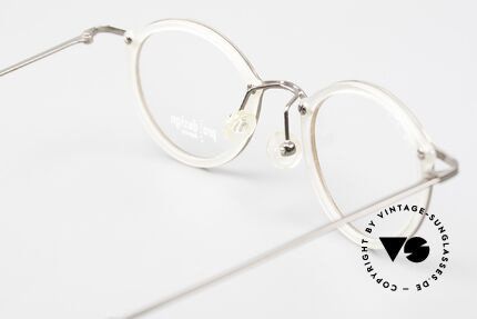 ProDesign 7041 Unisex Panto Glasses 90s 2000s, NO RETRO SPECS, but an old original from 2000, Made for Men and Women