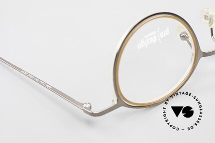 ProDesign 7041 Unisex Panto Glasses 90s 2000s, Size: small, Made for Men and Women