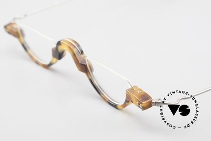 MDG Bauhaus 5010 Minimalist Reading Glasses 90s, "avant-garde" design for individualists and art lovers, Made for Men
