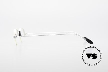 MDG Bauhaus 5004 Puristic Architect's Glasses, unworn (like all our vintage Bauhaus style eyeglasses), Made for Men and Women