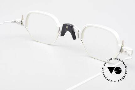 MDG Bauhaus 5004 Puristic Architect's Glasses, Size: extra large, Made for Men and Women