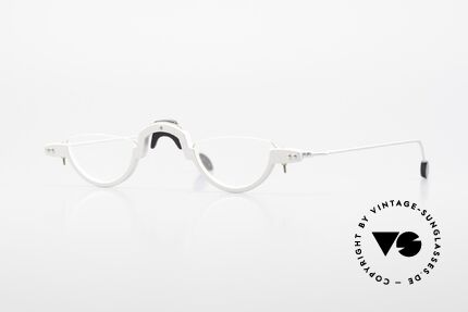 MDG Bauhaus 5005 Minimalist Architect's Frame, MDG 5005: minimalist reading glasses, Bauhaus style, Made for Men and Women