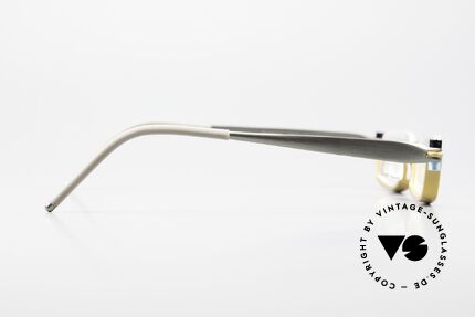 ProDesign 9903 Gail Spence Aluminium Frame, with original clear DEMO lenses and Pro Design case, Made for Men and Women