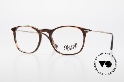 Persol 3124 Classic Timeless Unisex Frame, very elegant Persol eyeglass-frame from Italy, Made for Men and Women