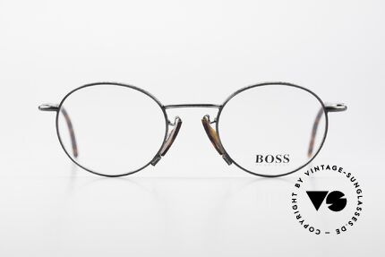 BOSS 4707 Round Panto Style Frame 90's, round vintage 'panto design' eyeglasses by BOSS, Made for Men