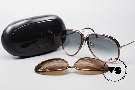 Porsche 2 in 1 Large 5631 + 5632 Porsche Design, unworn rarity (incl. original Porsche Carrera case), Made for Women