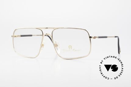 Aigner EA23 Rare 80's Vintage Eyeglasses, Etienne Aigner vintage designer glasses of the 80s, Made for Men