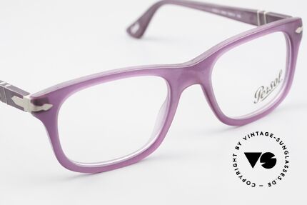 Persol 3029 Ladies Glasses Purple Violet, DEMOS can be replaced with lenses of any kind, Made for Women