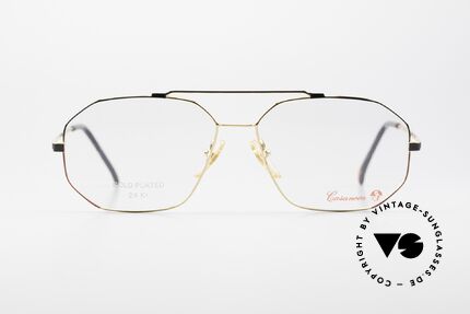 Casanova AC3 24KT Gold Plated Aviator Frame, stylish, square-cut model - simple but distinctive, Made for Men