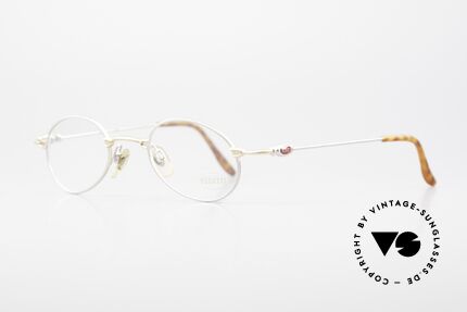 Bugatti 10759 Vintage Eyeglasses Men 90's, classic and timeless design (bicolor: gold and silver), Made for Men