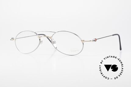 New Men's Club LA 107 Round Metal 49 mm Vintage European Eyeglasses Frames 1970s 