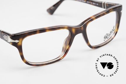 Persol 3073 Eyeglasses Film Noir Edition, demo lenses should be replaced with prescriptions, Made for Men and Women