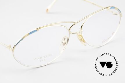 Casanova LC13 24kt Gold Plated Vintage Frame, NOS - unworn (like all our artistic vintage 80's eyewear), Made for Women