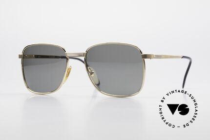 Henry Jullien Best Gold Filled & Spring Hinges, old Henry Jullien sunglasses from 1989, mod. BEST, Made for Men