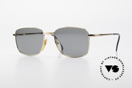 Henry Jullien Cougar Gold Filled Vintage 80's Frame, old Henry Jullien sunglasses from 1989, COUGAR!, Made for Men