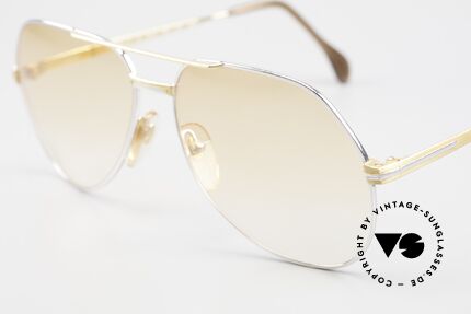 Zollitsch Cadre 1 West Germany Sunglasses 80's, new orange-gradient lenses (also wearable at night), Made for Men