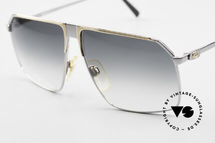 Gucci GG41 22kt Gold-Plated Sunglasses, with the famous Gucci symbol (2 connected stirrups), Made for Men