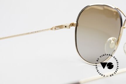 Cazal 728 Vintage Aviator Sunglasses, NO RETRO sunglasses, but a 30 years old original, Made for Men