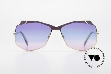 Cazal 230 Colorful Cazal Sunglasses 80's, extraordinary, hexagonal lenses - true vintage!, Made for Women