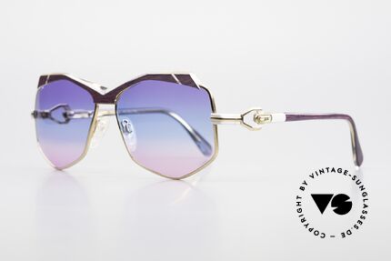 Cazal 230 Colorful Cazal Sunglasses 80's, accessory of the US HipHop scene in the 1980's, Made for Women