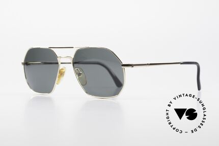 Henry Jullien Flag Gold Filled & Spring Hinges, precious old rarity with new POLARIZED sun lenses, Made for Men