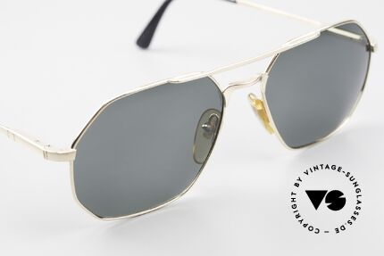 Henry Jullien Flag Gold Filled & Spring Hinges, unworn, NOS, like all our rare gold-filled 80's frames, Made for Men