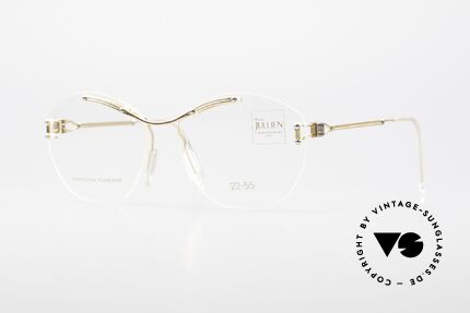 Henry Jullien Melrose 2255 Rimless Vintage Ladies Frame, accordingly top-notch, noble & precious frame finish, Made for Women