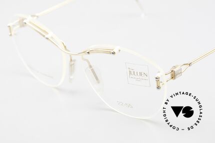 Henry Jullien Melrose 2255 Rimless Vintage Ladies Frame, NO retro glasses; but an authentic rarity from 1994, Made for Women