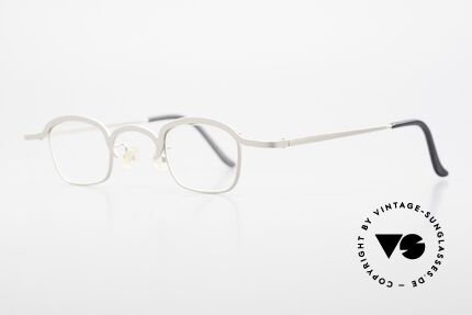Theo Belgium Armes 90's Theo Vintage Eyeglasses, extraordinary frame in top-quality (unisex; gray colored), Made for Men and Women