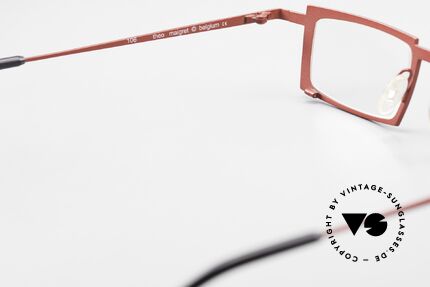 Theo Belgium Maigret Square Titanium Glasses Unisex, NO RETRO EYEWEAR, but a 20 years old Theo original, Made for Men and Women