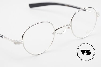 Glasses Lunor Swing A 32 Panto Swing Bridge Glasses Platinum