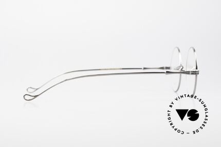 Lunor II 23 Antique Silver Limited Edition, high-end frame can be glazed with lenses of any kind, Made for Men and Women