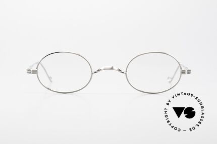 Lunor II 10 Oval Glasses Antique Silver, antique silver frame (coated with a potection lacquer), Made for Men and Women