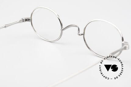 Lunor II 10 Oval Glasses Antique Silver, Size: small, Made for Men and Women