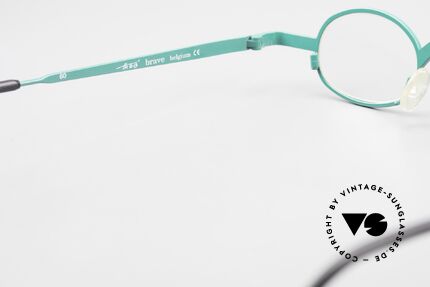 Theo Belgium Brave Oval Vintage Eyeglasses 90's, clear DEMO lenses should be replaced with prescriptions, Made for Men and Women