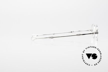 Lunor I 08 Telescopic Oval Frame Platinum Plated, stylish, elegant and practical (unisex: for ladies and gents), Made for Men and Women