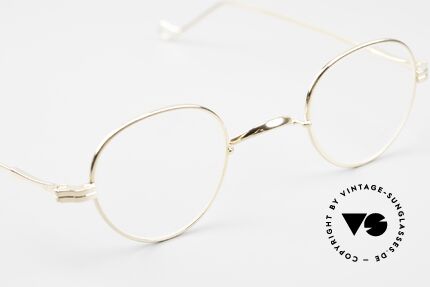 Lunor II 15 Old Panto Frame Gold Plated, unworn single item (for all lovers of quality), true rarity, Made for Men and Women