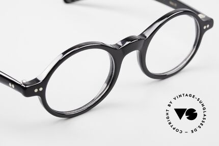 Lunor A52 Oval Eyeglasses Black Acetate, unworn (like all our beautiful Lunor frames & sunglasses), Made for Men and Women