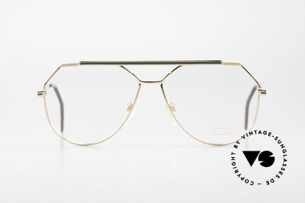 Cazal 733 Old Aviator Eyeglasses Men, delicate double bridge & "aviator" design (truly 80's), Made for Men