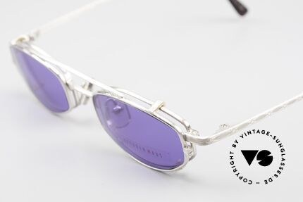 Freudenhaus Ita Titanium Frame With Clip On, timeless and sophisticated design; 100% Titanium, Made for Men and Women