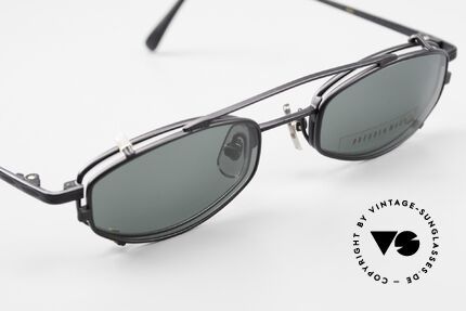 Freudenhaus Ita Titanium Frame With Sun Clip, unworn (like all our rare vintage designer eyeglasses), Made for Men and Women