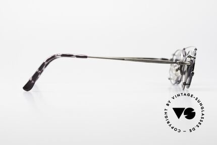 Freudenhaus Zaki Small Oval Frame With Clip On, NO RETRO fashion, but an old Original from the 90's, Made for Men and Women